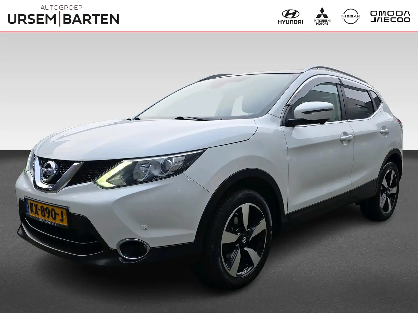 Nissan Qashqai 1.2 N-Connecta | + Design Pack | Trekhaak | 360 ca Blanc - 1