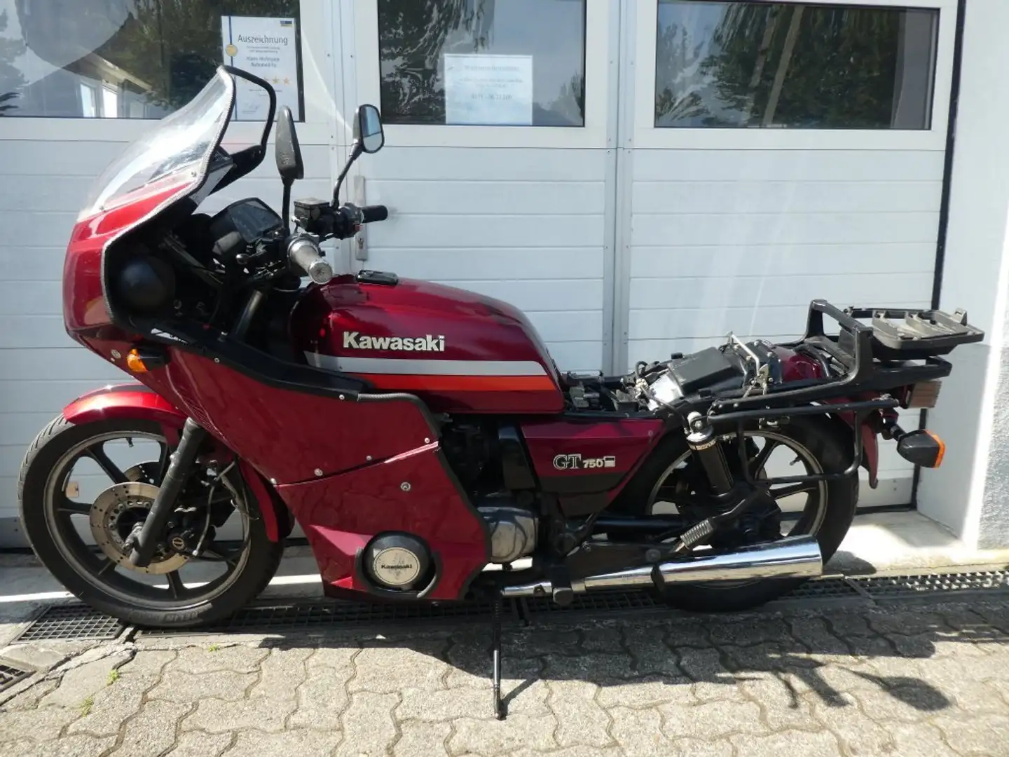 Kawasaki KZ 750 2.Hand, Vollverkleidung, Tüv 9/25, fahrbereit Rood - 2