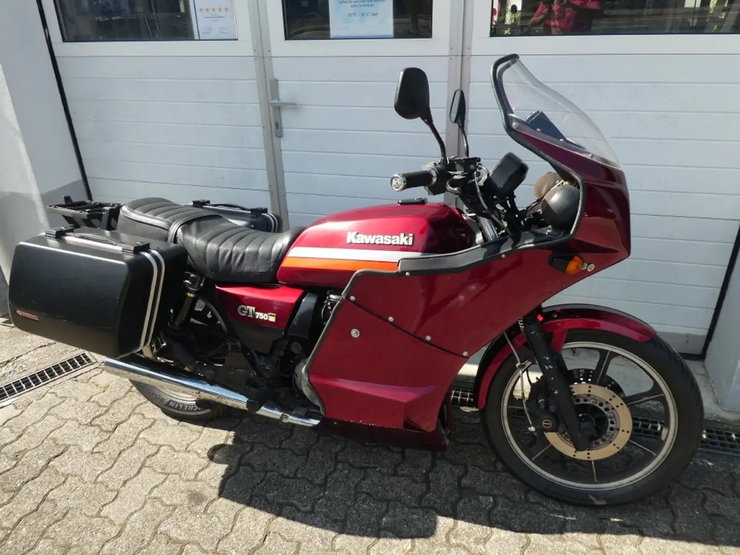 Kawasaki KZ 750 2.Hand, Vollverkleidung, Tüv 9/25, fahrbereit Rood - 1