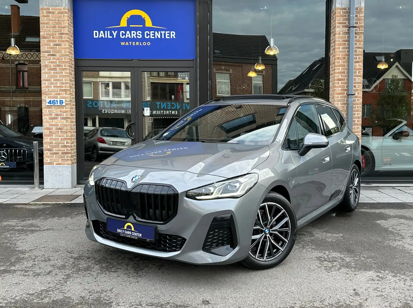 BMW 218 dA Active tourer I M sport I Pano I 360I HUD Carpl Gris - 1