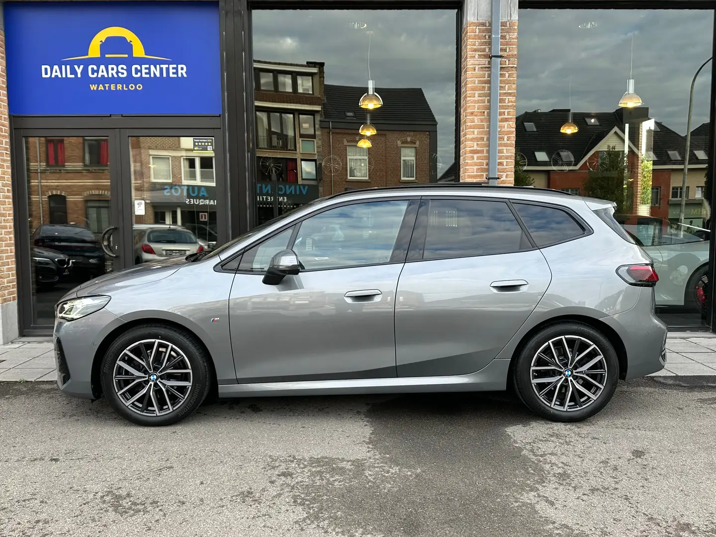 BMW 218 dA Active tourer I M sport I Pano I 360I HUD Carpl Gris - 2