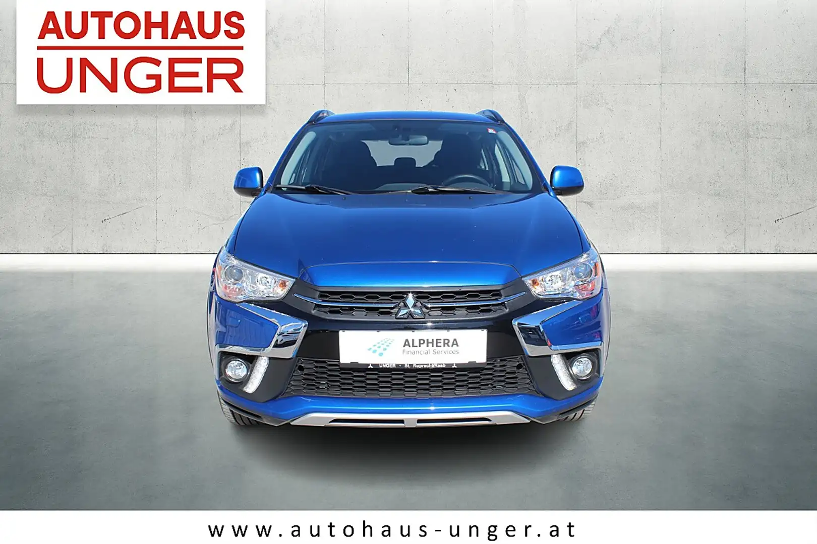 Mitsubishi ASX 1,6 DI-D LP 4WD Invite Vision 40 Blau - 2