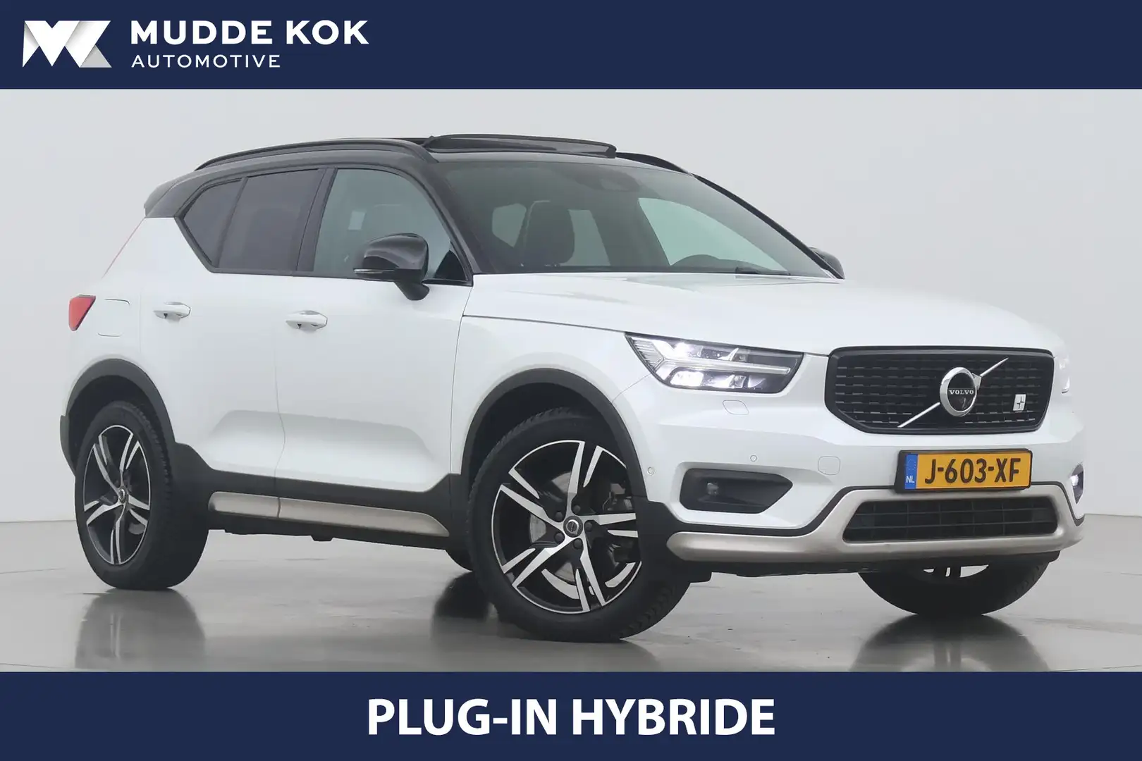 Volvo XC40 T5 Recharge R-Design | Panoramadak | Trekhaak | 36 Weiß - 1