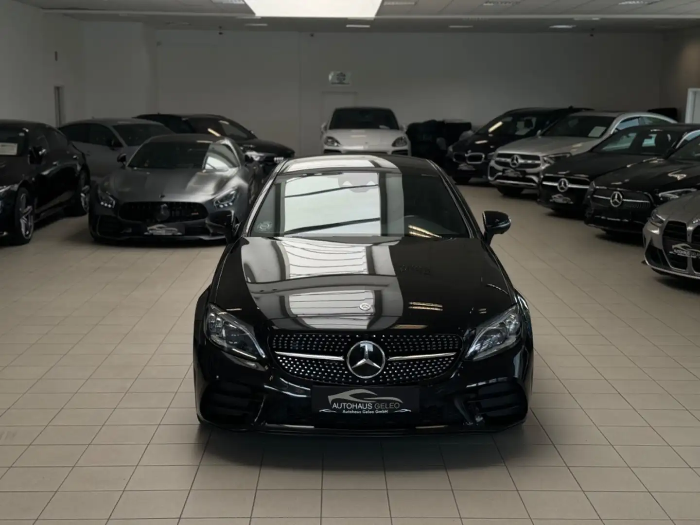Mercedes-Benz C 300 d Coupe/AMG/BURMESTER/360°-KAM/MEMORY/LED/ Negro - 2
