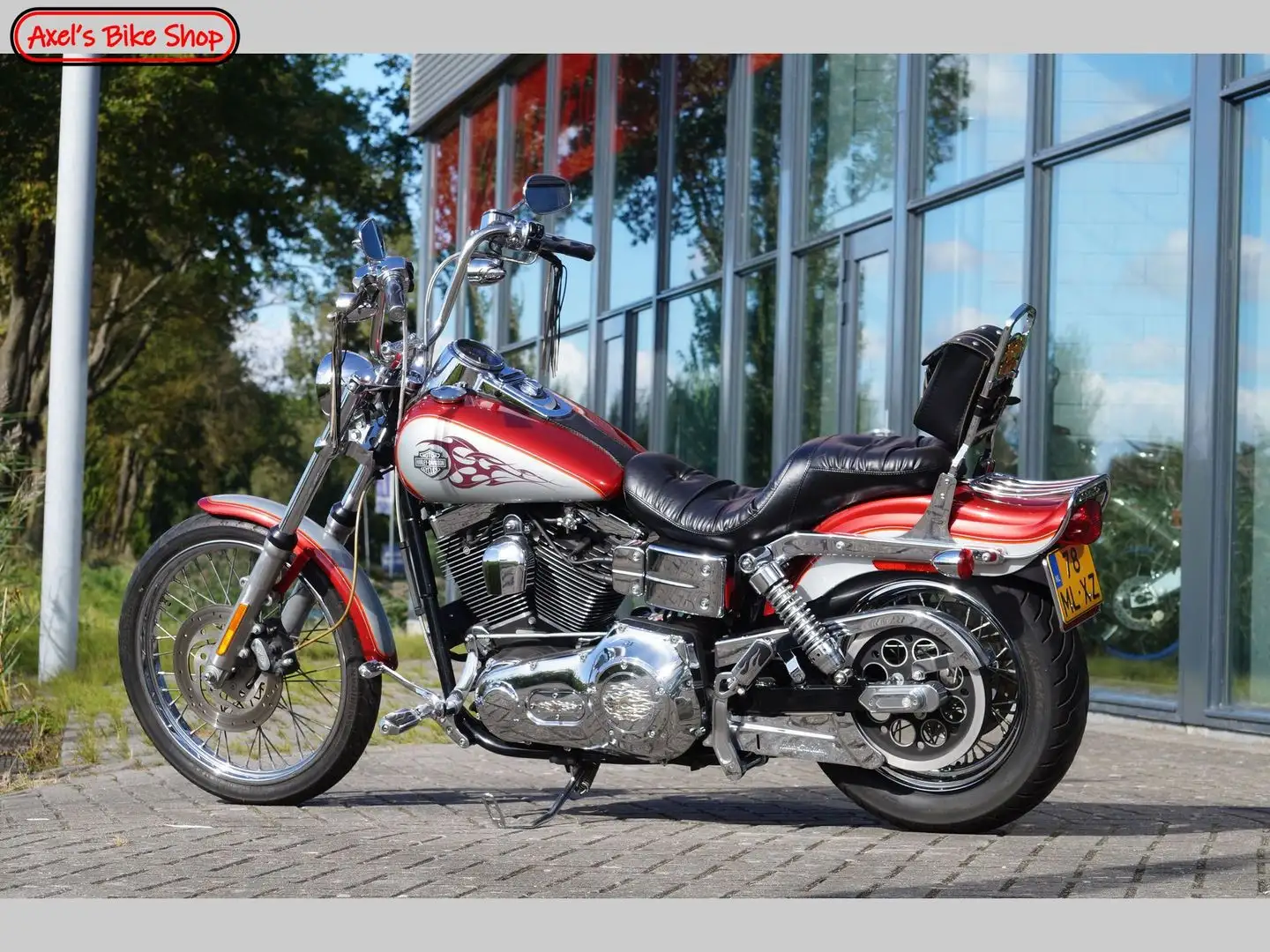 Harley-Davidson Dyna Wide Glide FXDWG Červená - 2