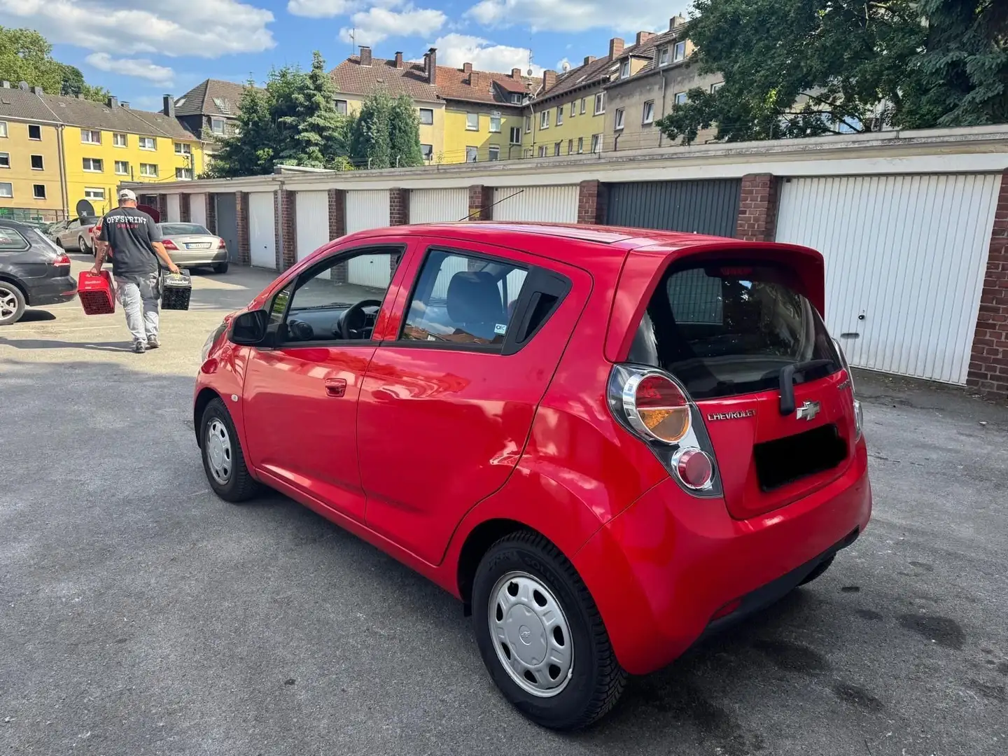 Chevrolet Spark LS TÜV NEU*KLIMA Rot - 2