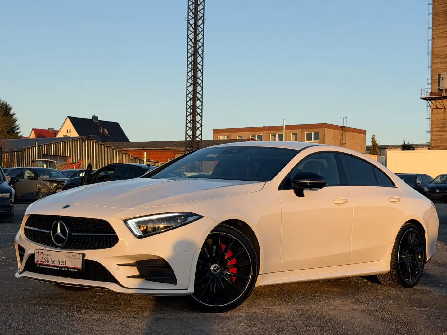 Mercedes-Benz CLS 220 AMG-LINE/SHZ/EURO 6 Blanco - 1