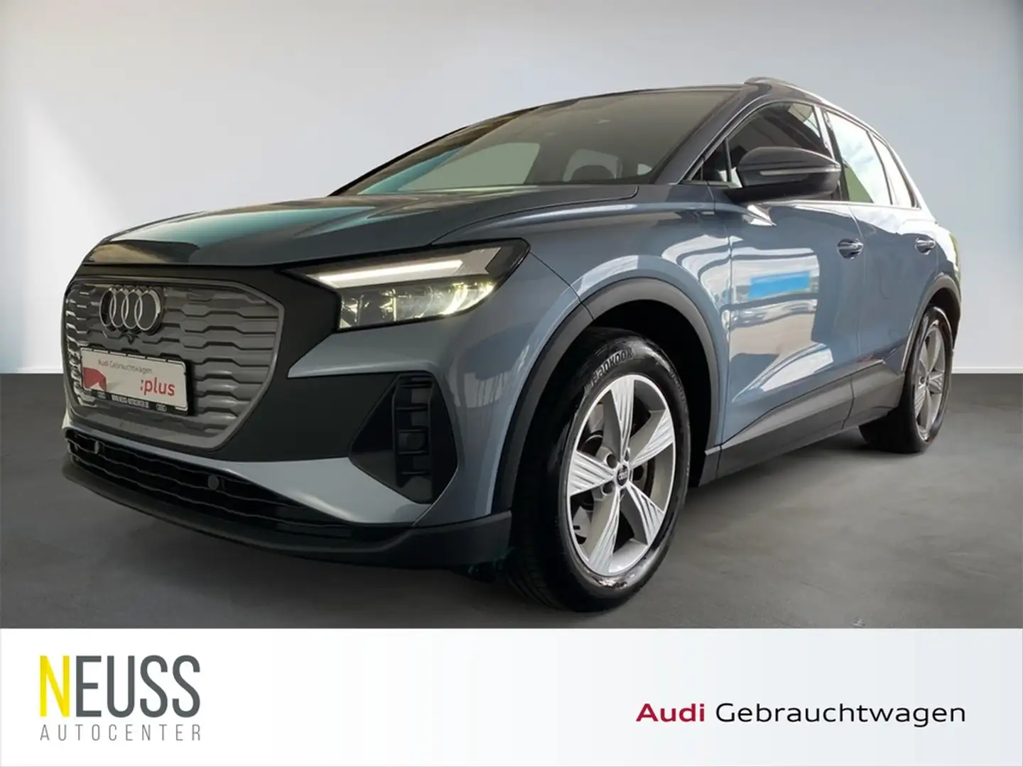 Audi Q4 e-tron 40 NAVI+VIRTUAL+AHK+LED+19"+LEDER+DAB+ Blau - 1