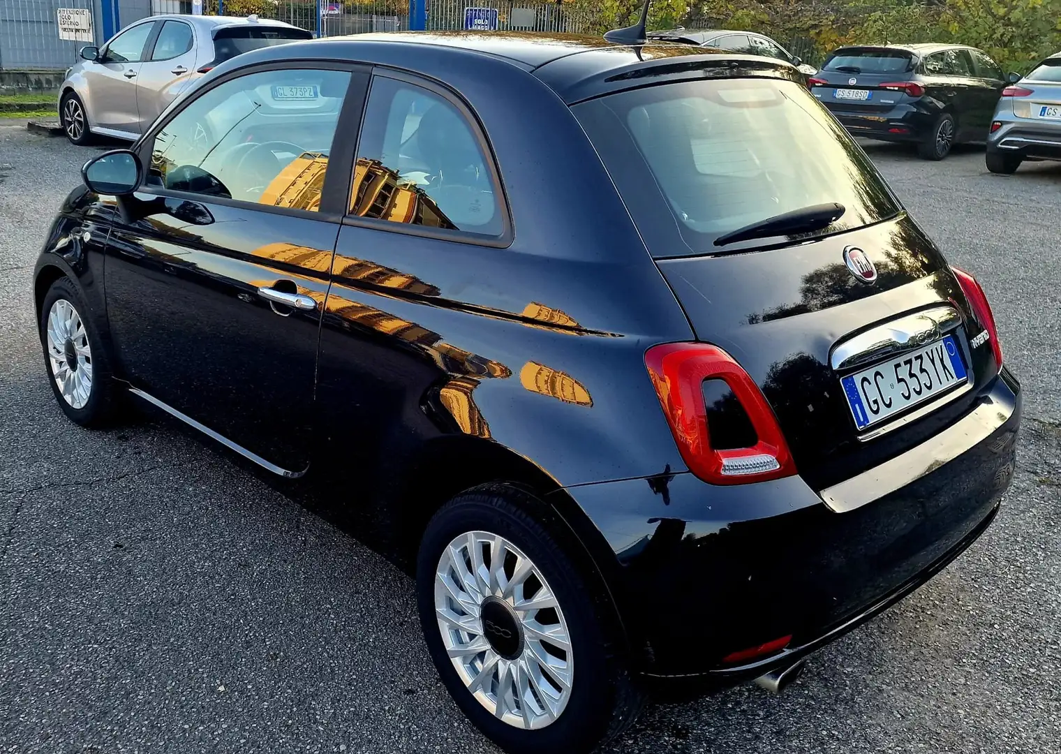 Fiat 500 500 III 2015 1.0 hybrid Lounge 70cv Noir - 2