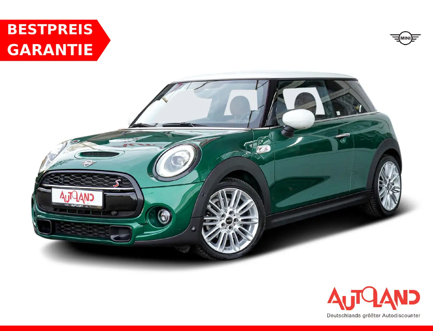 MINI Cooper S Mini 2.0 LED Tempomat Klimaaut. Leder Groen - 1