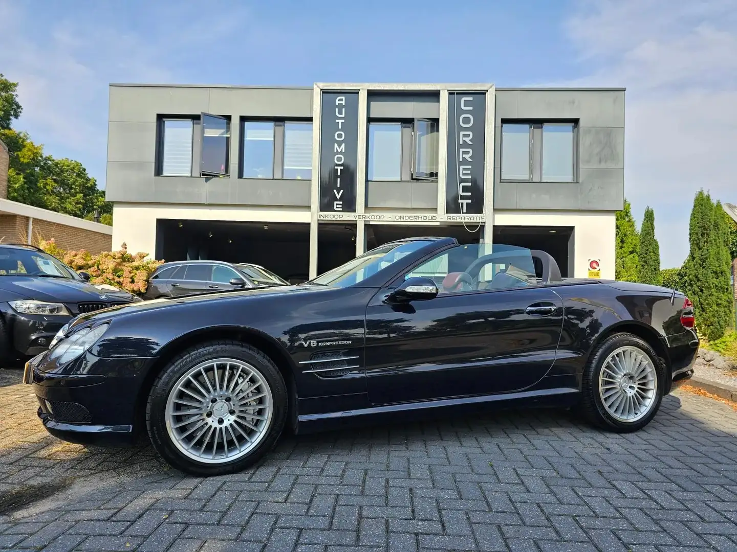 Mercedes-Benz SL 55 AMG Designo| Dealer onderhouden| Negro - 1