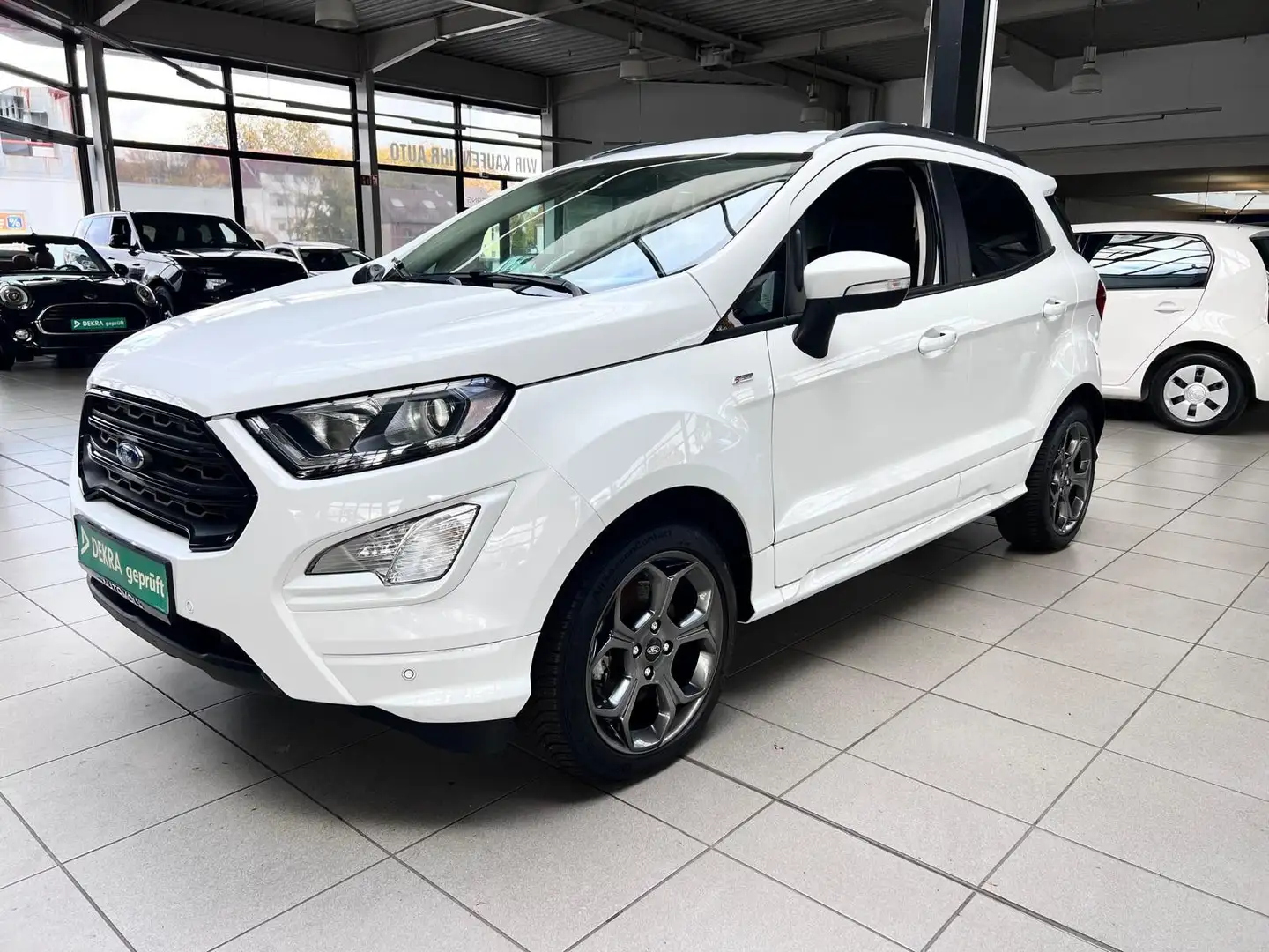 Ford EcoSport ST-Line, Klima Navi SHZ AHK Cam Weiß - 1