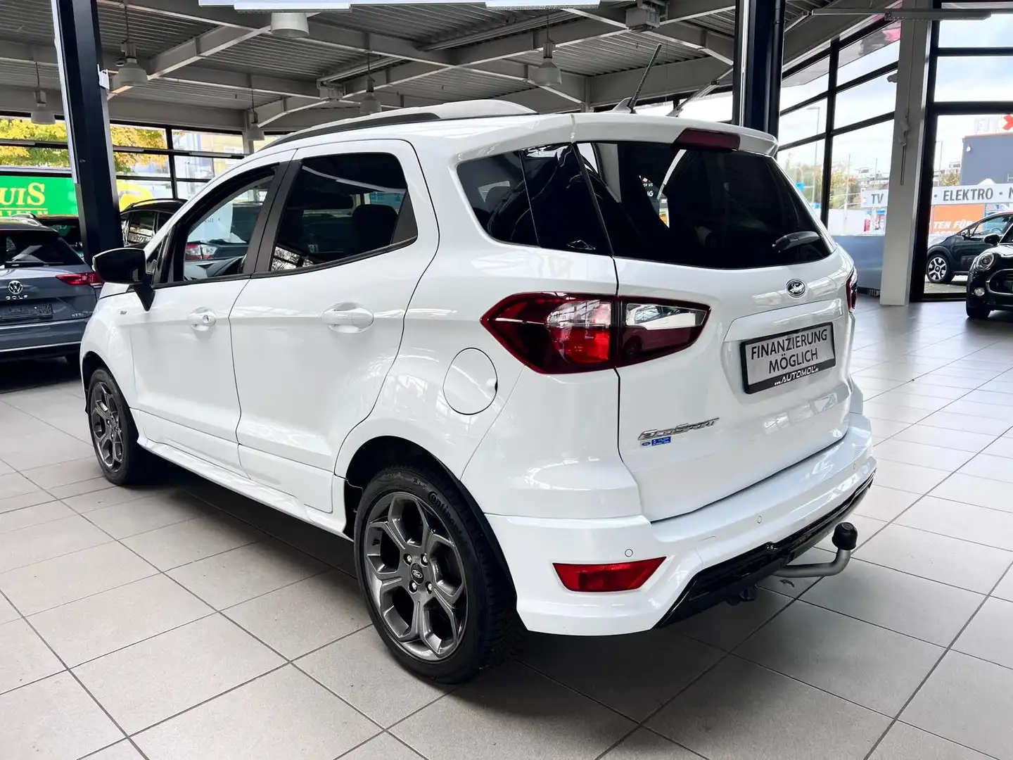 Ford EcoSport ST-Line, Klima Navi SHZ AHK Cam Weiß - 2