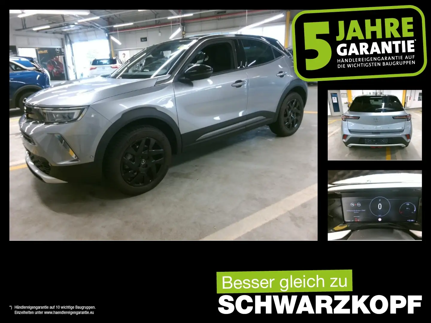 Opel Mokka-E WirelessCharg,Navi,Lenkradheizung Stříbrná - 1