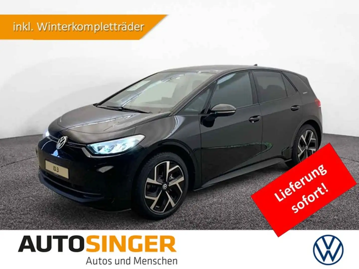 Volkswagen ID.3 ENERGY WÄRME*360*MASSAGE*ACC*LED*WR Nero - 1