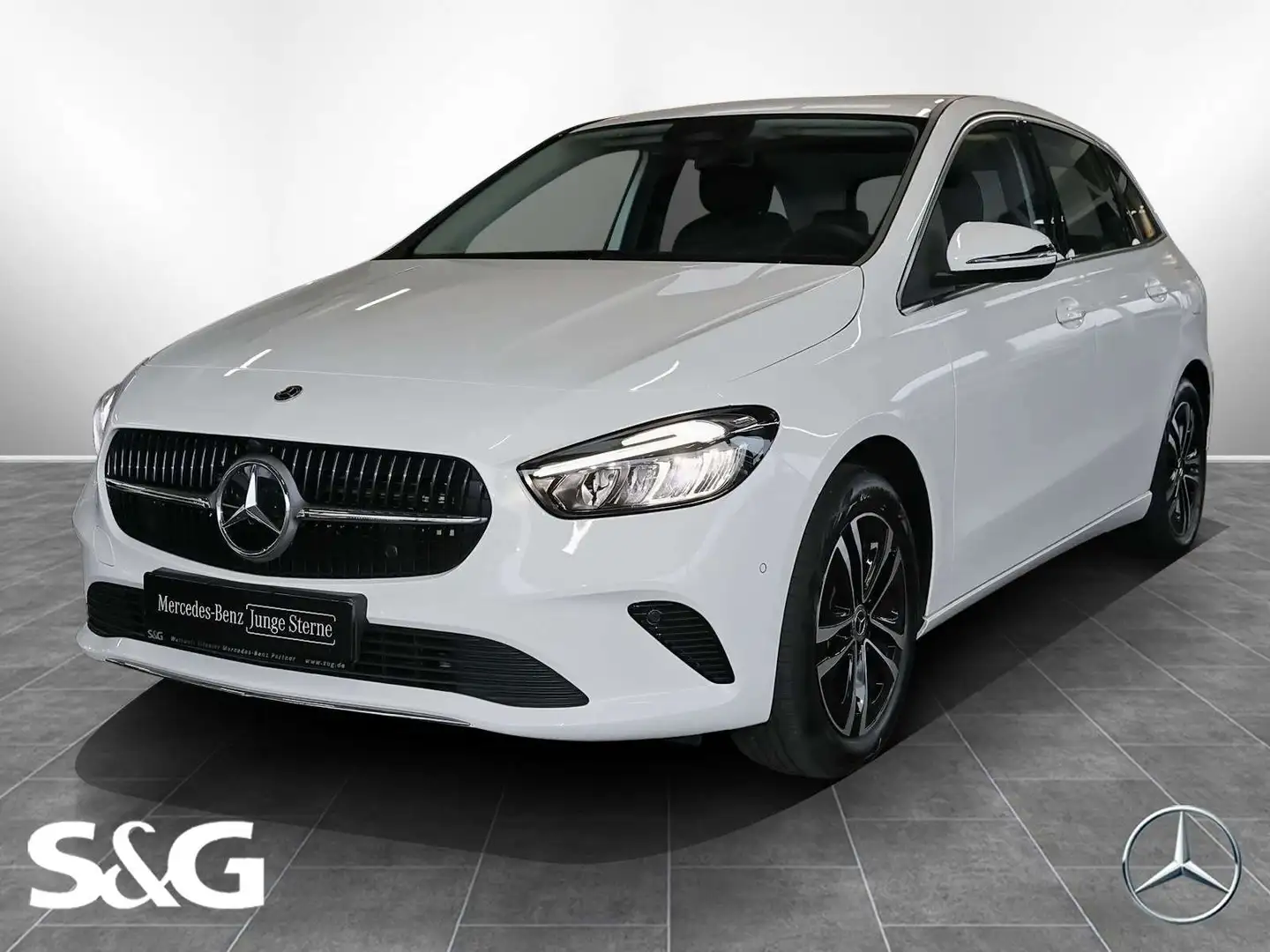 Mercedes-Benz B 250 e mit EQ AHK+KAMERA+CARPLAY+SPURHALTE+17" Weiß - 1