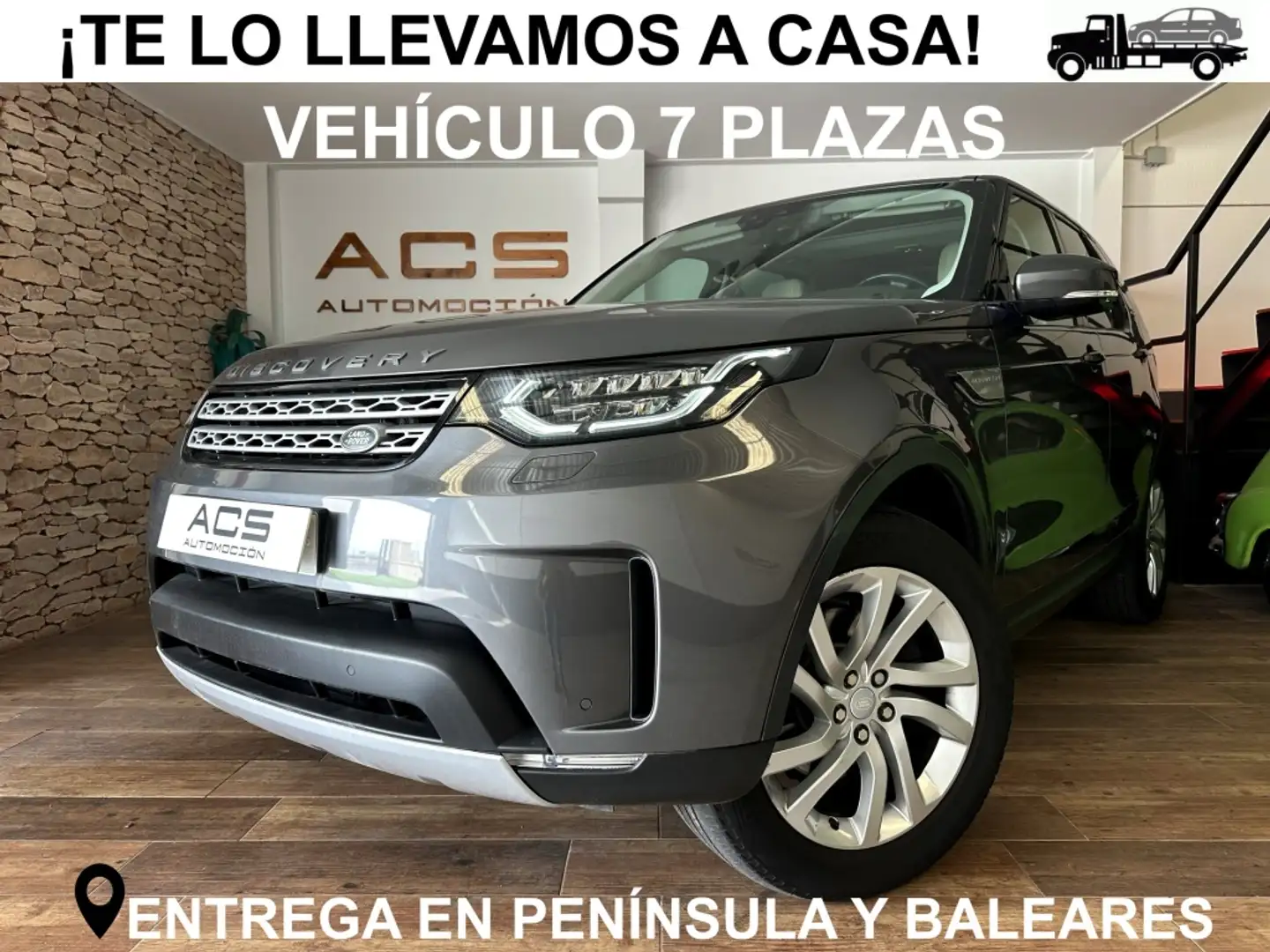 Land Rover Discovery 3.0TD6 HSE Aut. Gris - 1