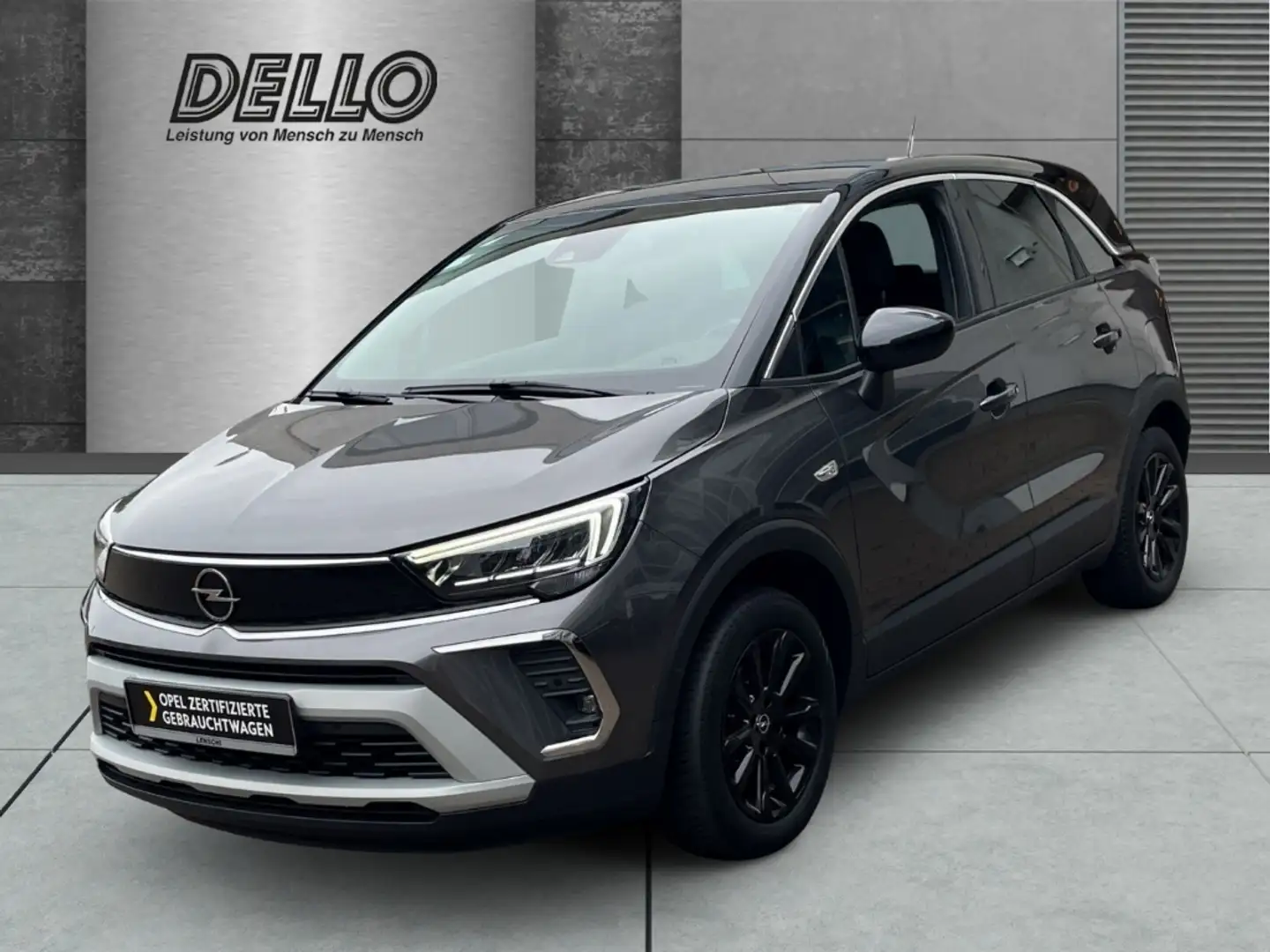 Opel Crossland Elegance 1.2 PDC+Kamera Allwetter Sitzh. CarPlay Gris - 1