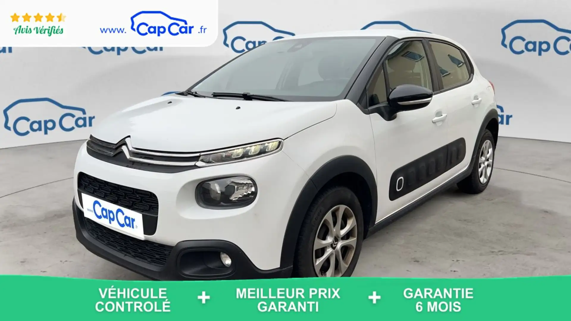 Citroen C3 1.2 PureTech 82 Feel Business Blanc - 1
