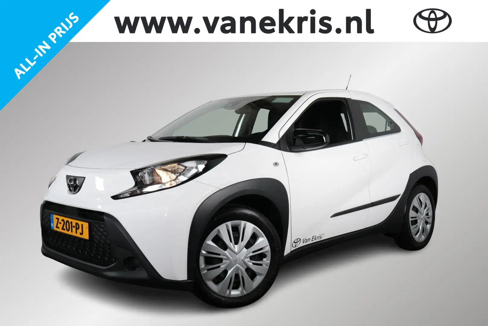Toyota Aygo X 1.0 VVT-i MT Play, Stootlijsten, Apple Carplay/And Blanc - 1