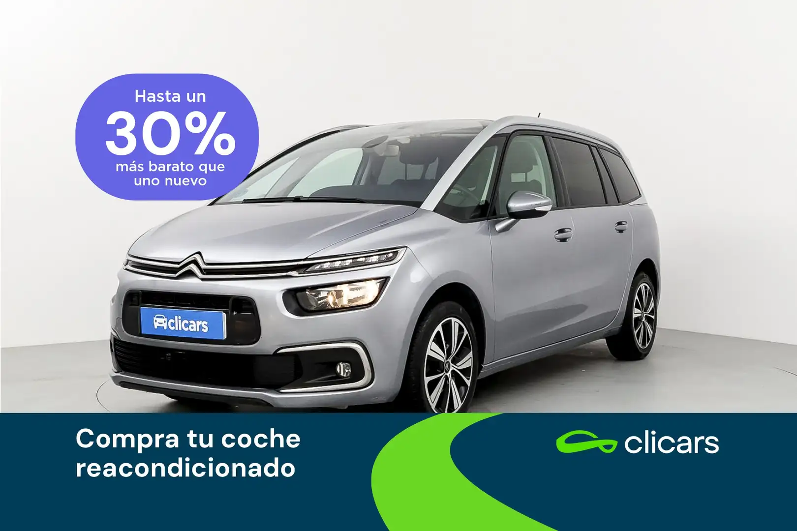 Citroen C4 Grand Spacetourer 1.2 PureTech S&S Feel 130 Gris - 1