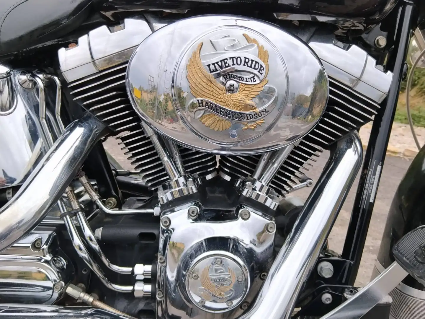 Harley-Davidson Heritage Softail Negro - 2