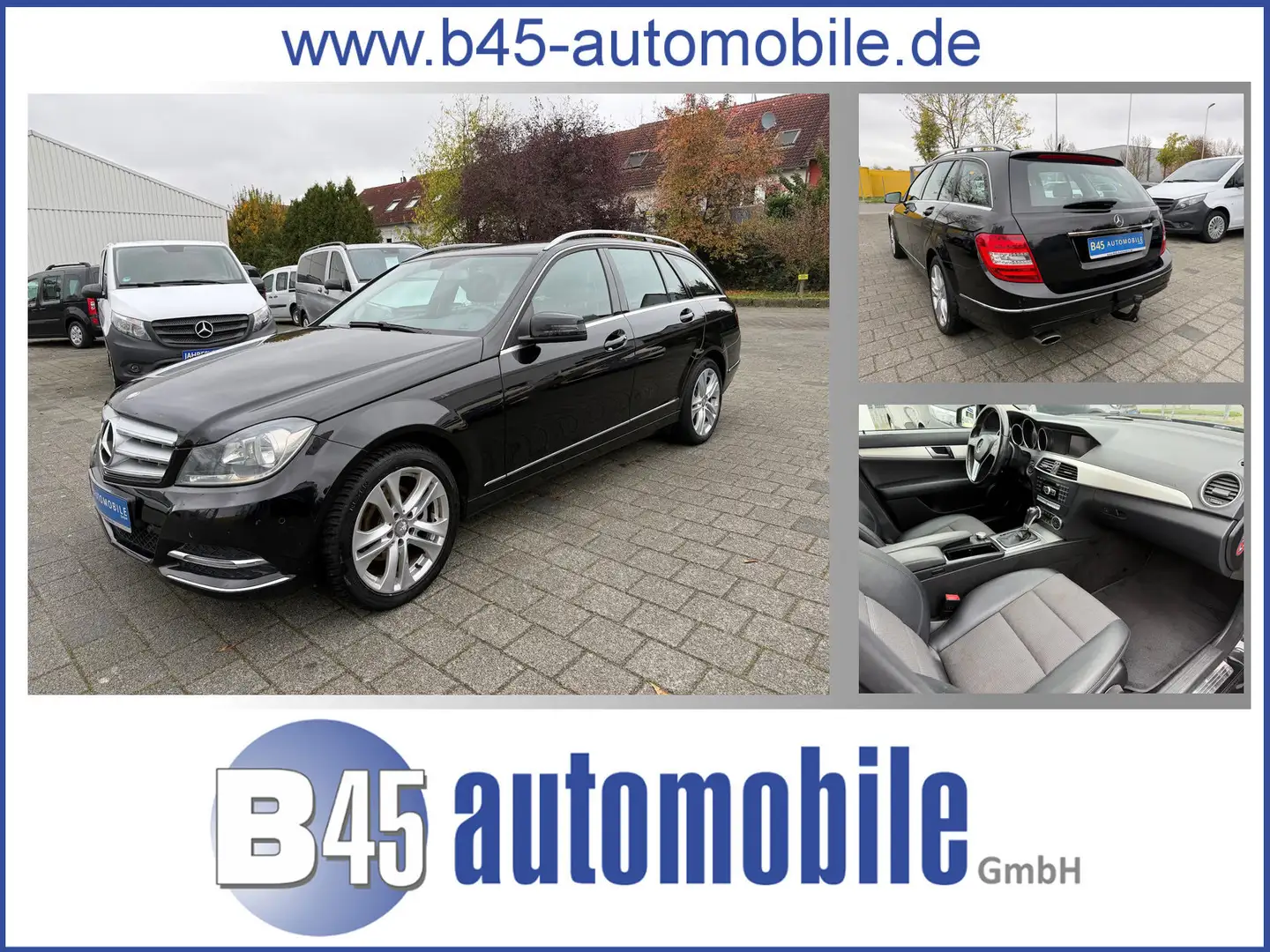 Mercedes-Benz C 250 T-Modell 7G AVANTGARDE NAVI AHK PDC Noir - 1