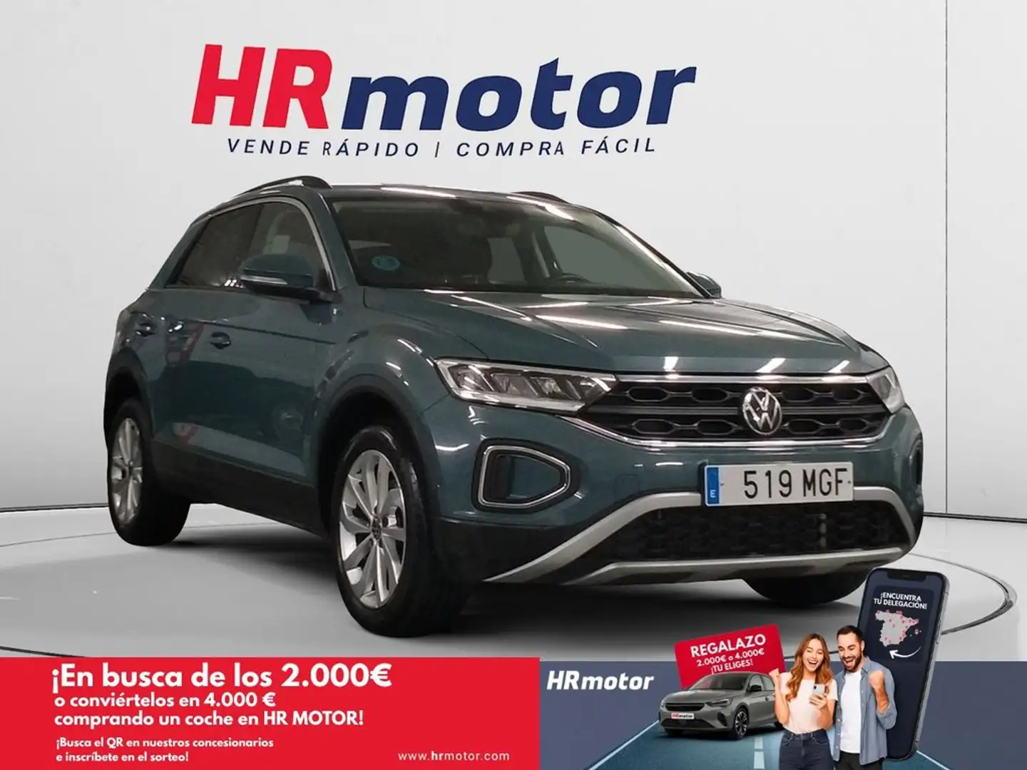 Volkswagen T-Roc Life Bleu - 1