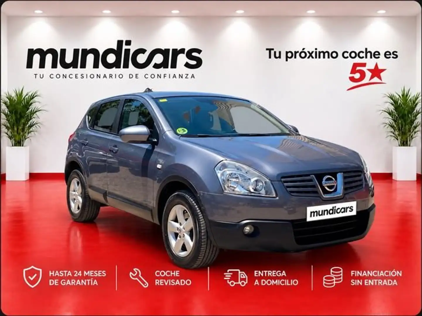 Nissan Qashqai 2.0 dCi ACENTA 4x2 Gris - 1
