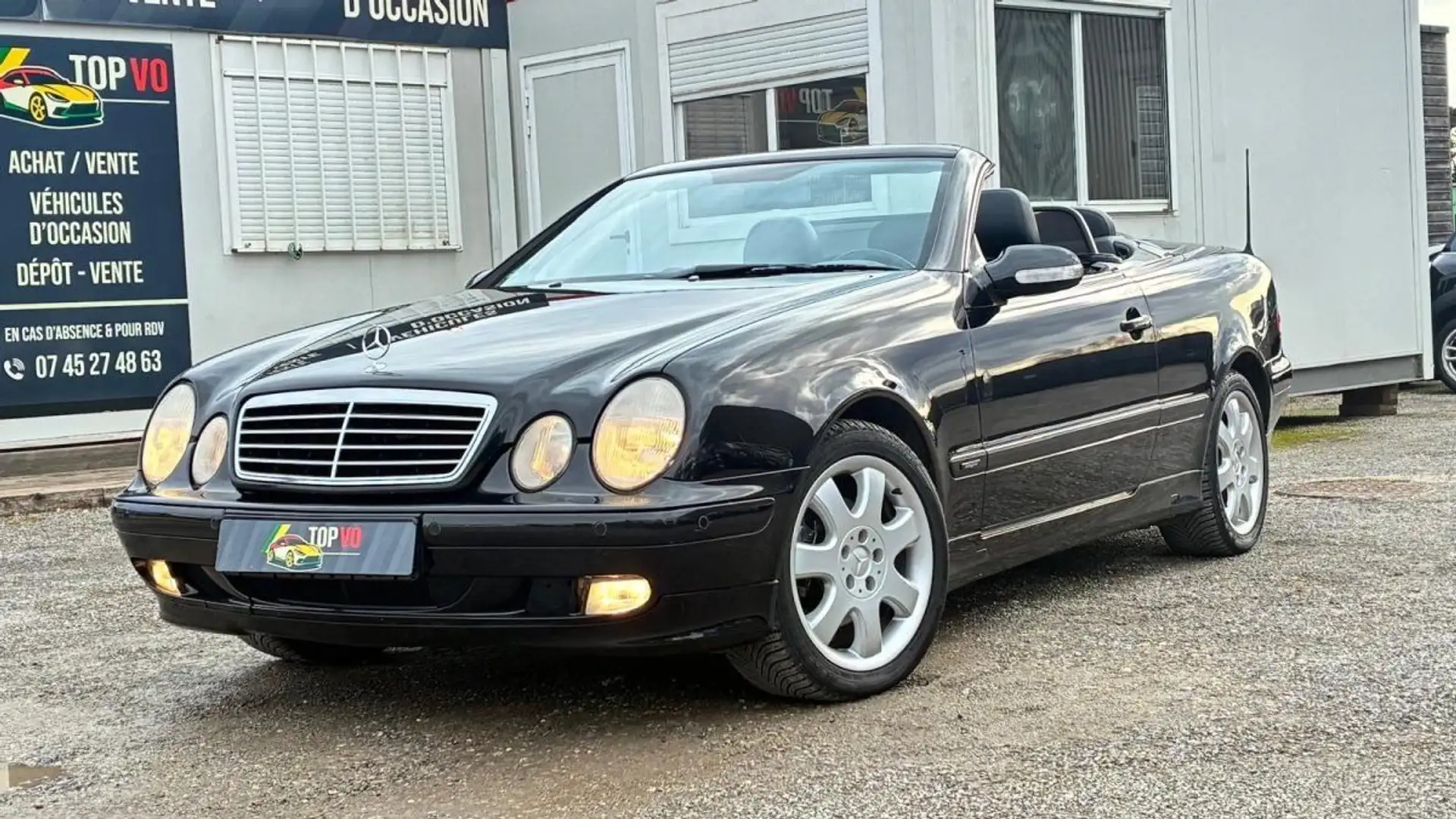 Mercedes-Benz CLK 230 KOMPRESSOR CABRIOLET AVANTGARDE Schwarz - 1
