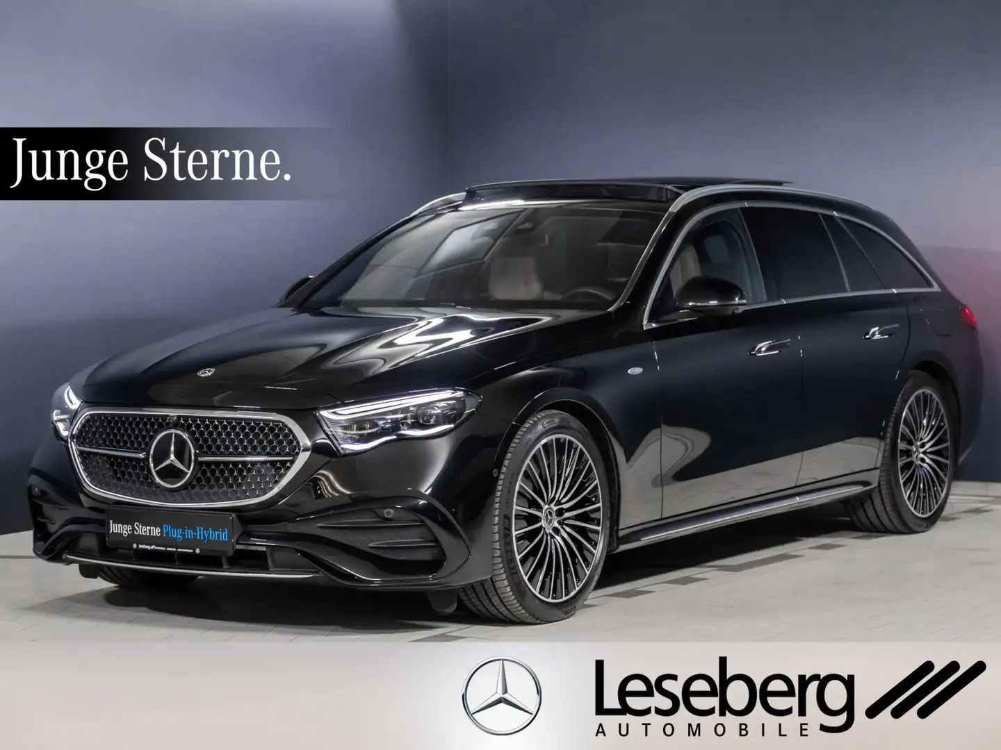 Mercedes-Benz E 300 E 300 e T AMG DIG.LIGHT/AHK/Pano/Distro/360°/HUD Schwarz - 1