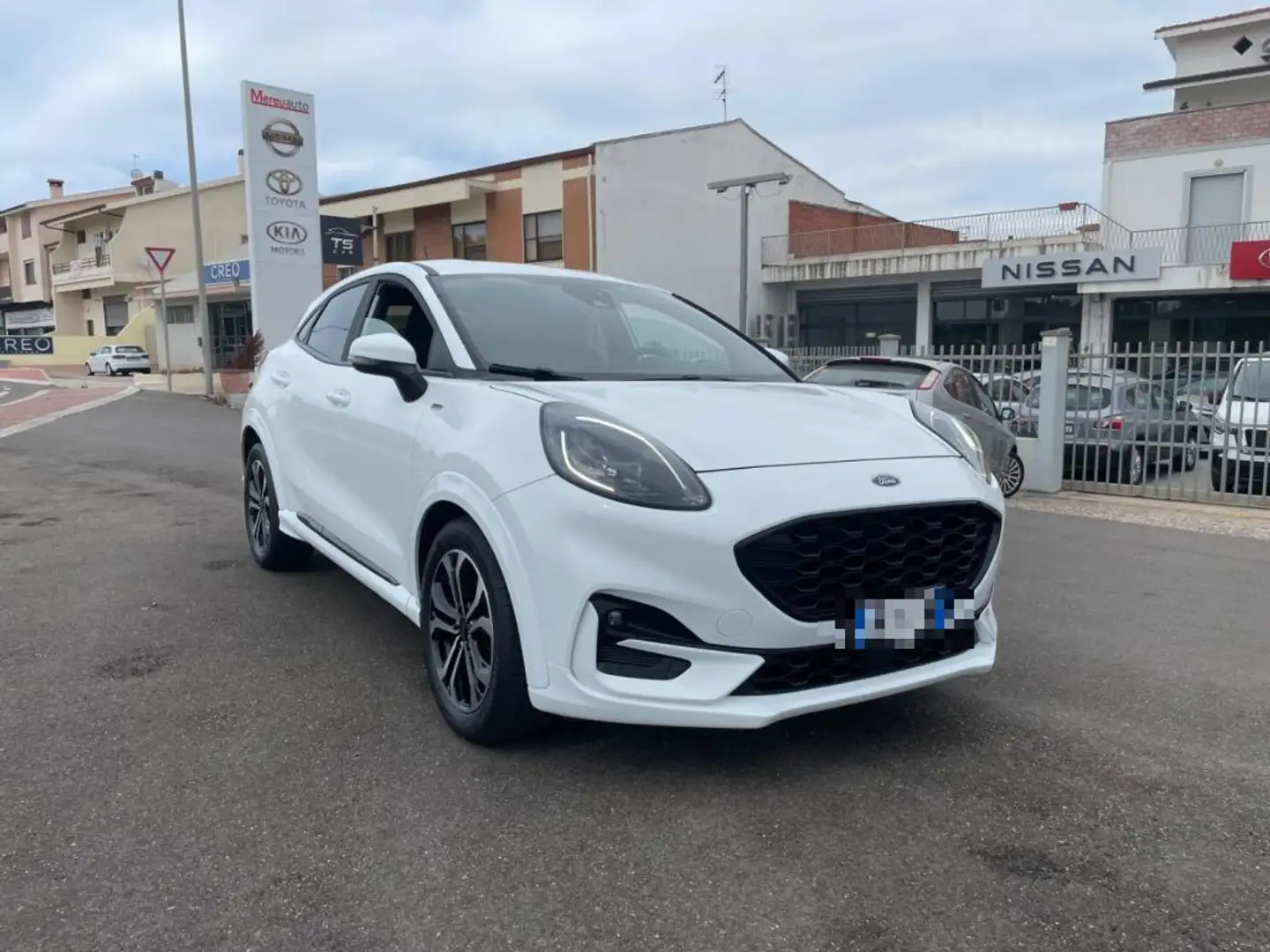 Ford Puma 1.0 EcoBoost Hybrid 125 CV S&S ST-Line Blanc - 1