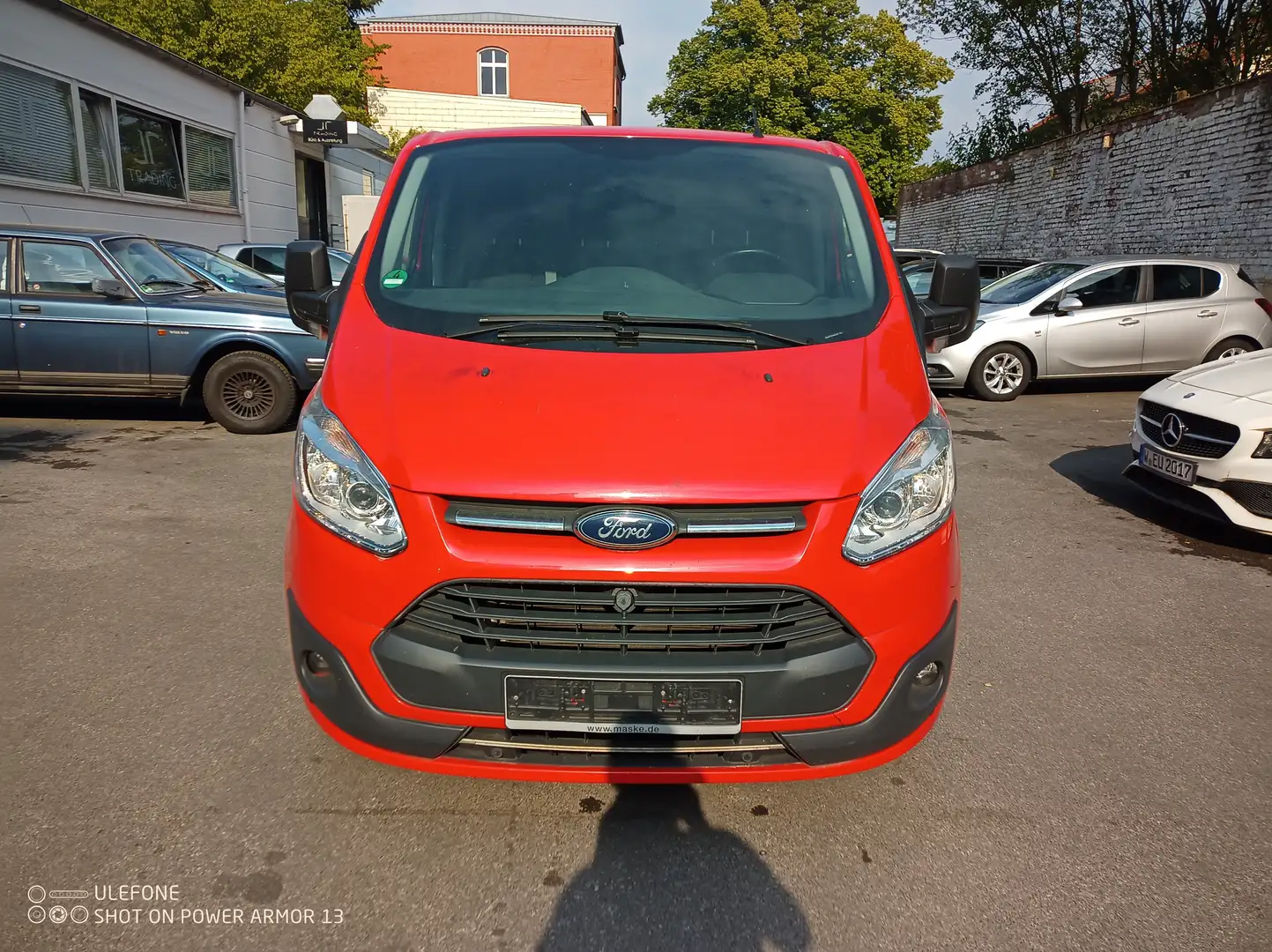 Ford Transit Custom 340 L2 Trend Kasten*Nav*PDC*Kam*Würth*SHZ*3Sitz Rot - 2