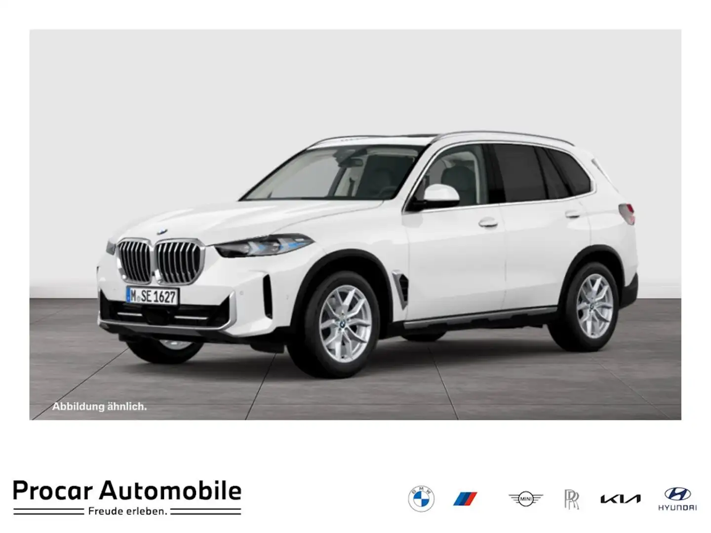 BMW X5 xDrive30d PANO ACC AHK NAVI Standh. LED DAB H&K Weiß - 1