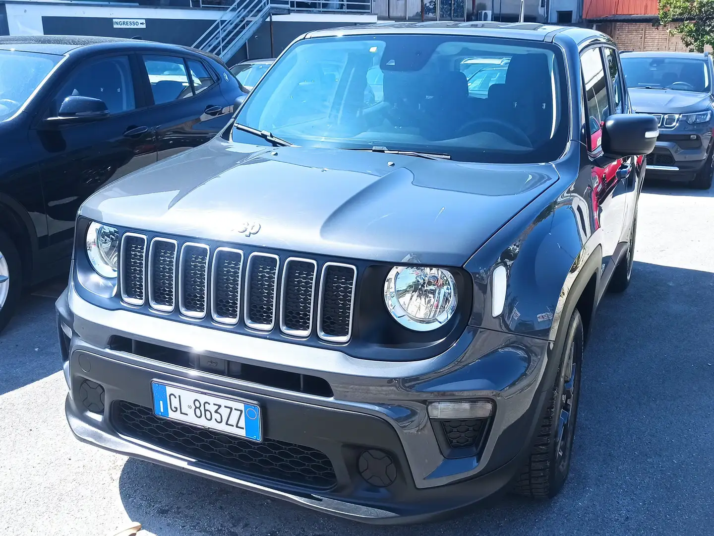 Jeep Renegade 1.6 mjt Longitude 2wd 130cv Grigio - 2