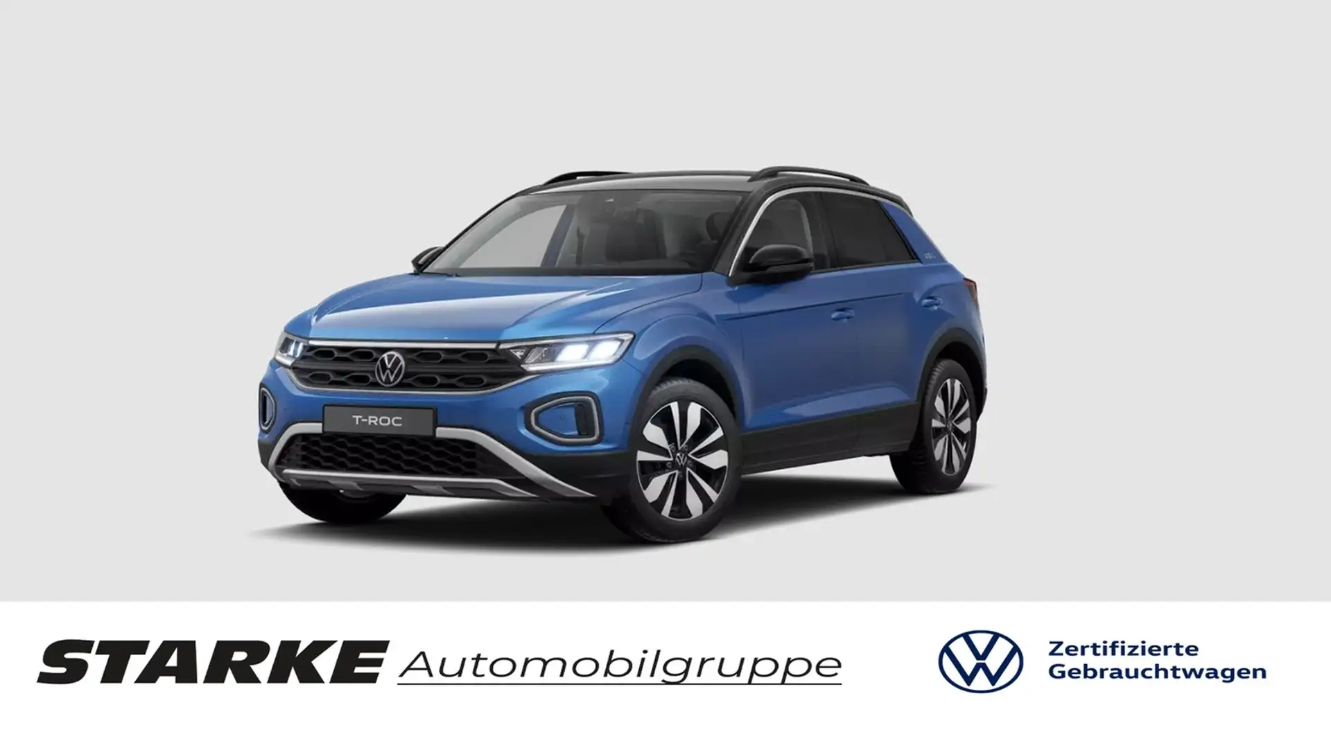 Volkswagen T-Roc 1.5 TSI DSG Goal Blau - 1