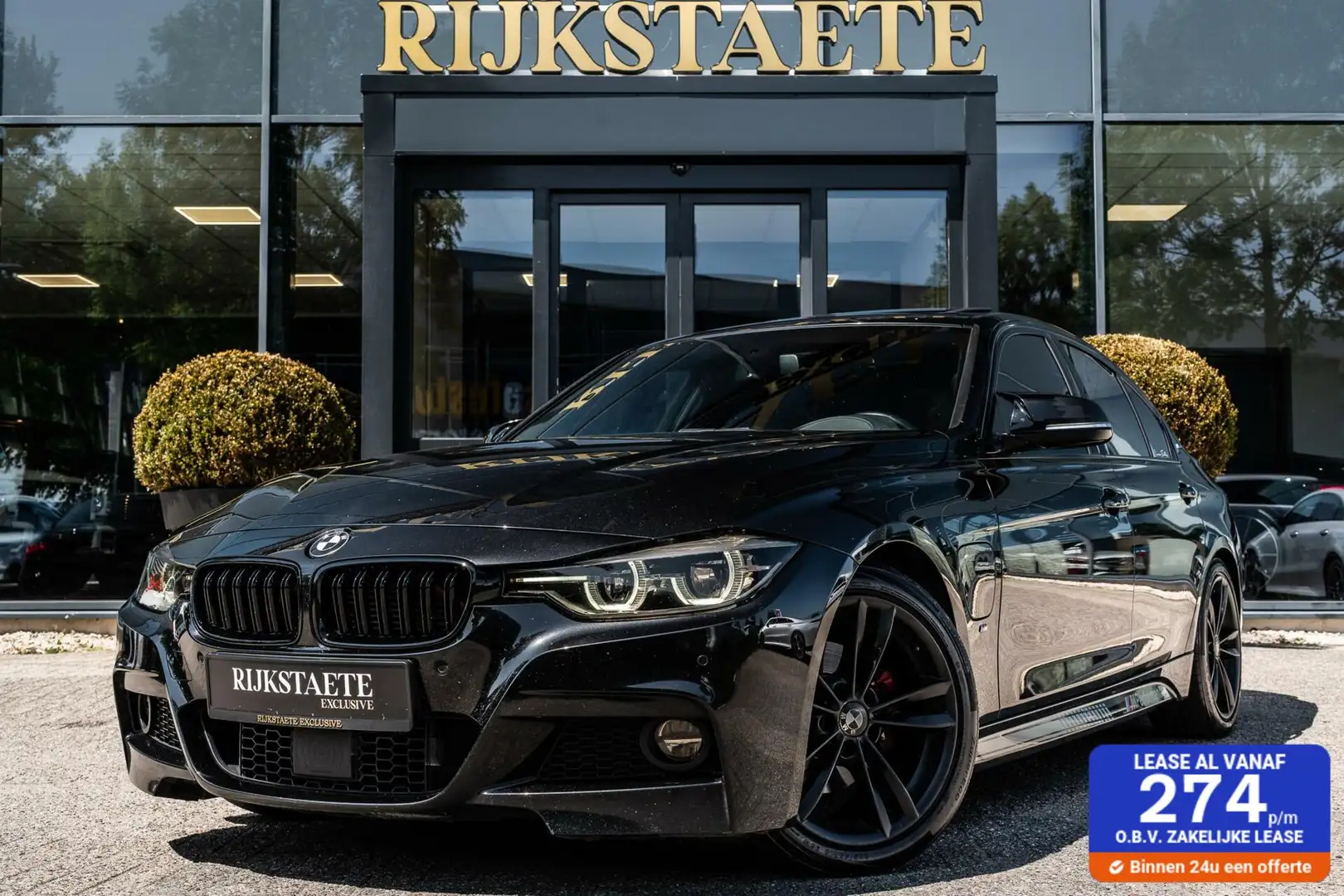 BMW 330 3-serie 330e Centennial High Executive|PANO|M-SPOR Nero - 1