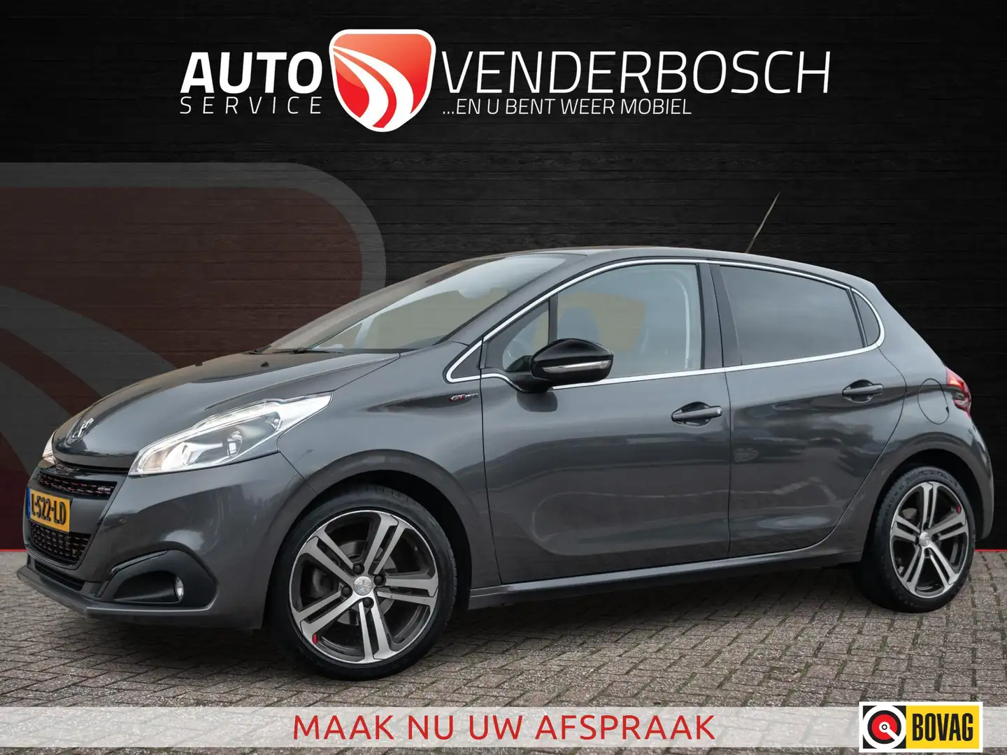 Peugeot 208 1.2 PureTech GT-Line 110pk | Camera | Cruise | Cli Gris - 1