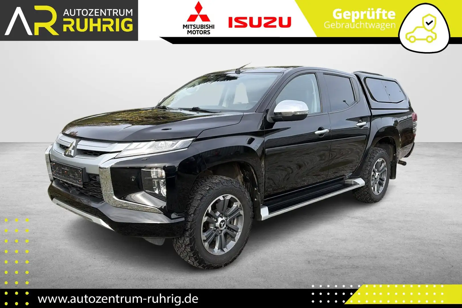 Mitsubishi L200 Top Doppelkabine 4WD Zwart - 1