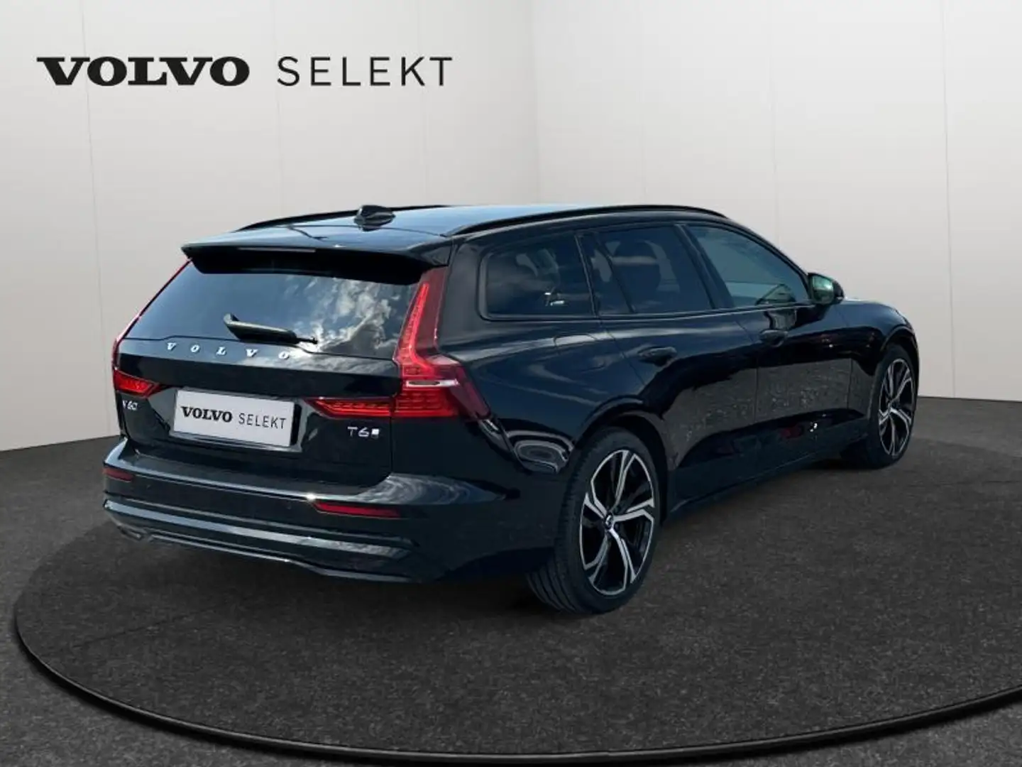 Volvo V60 T6 AWD Plus Dark / Hybride Noir - 2