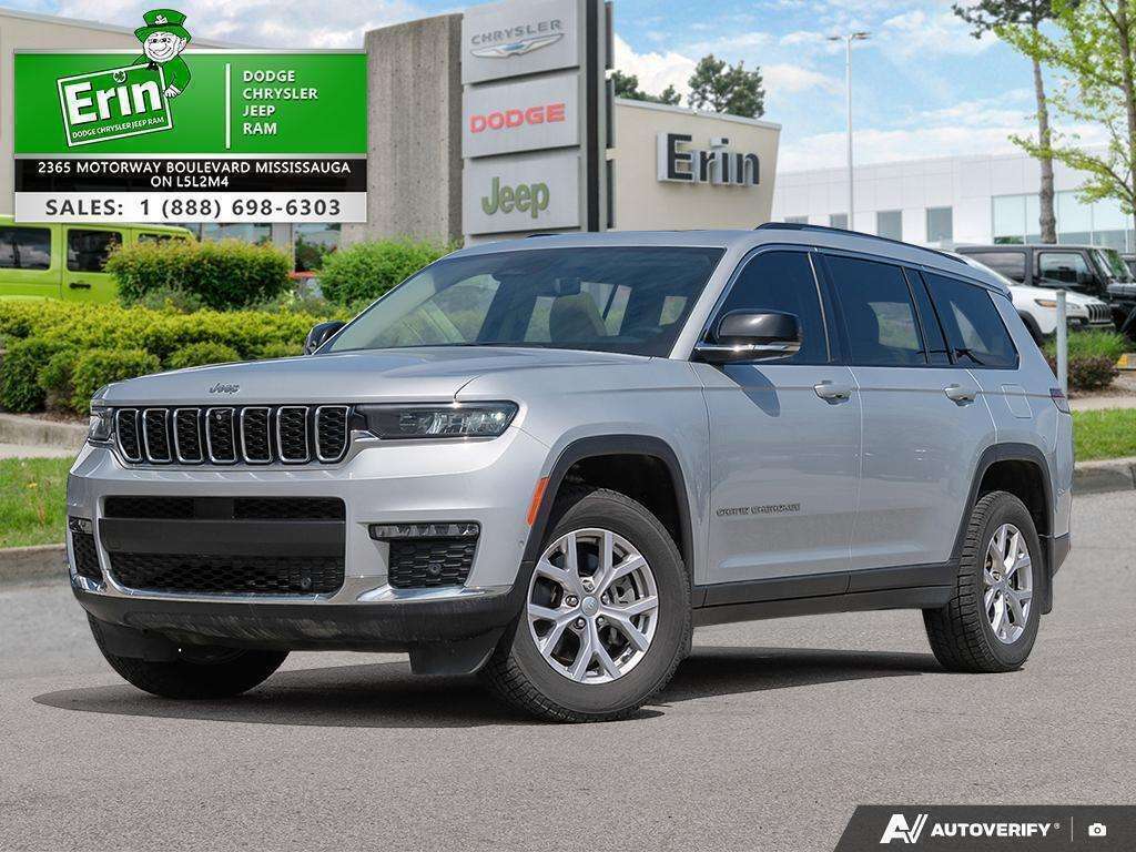 Silver 2022 Jeep Grand Cherokee L SUV / Crossover Four-Wheel Drive 8-Speed Automatic
