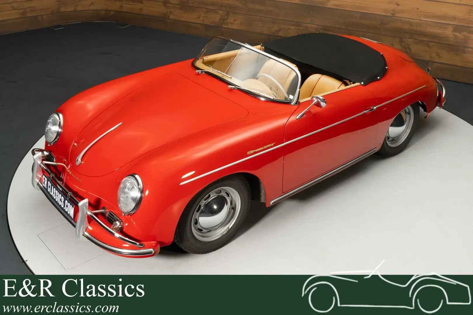 Porsche 356 A Speedster | Gerestaureerd | 1958 Roşu - 1