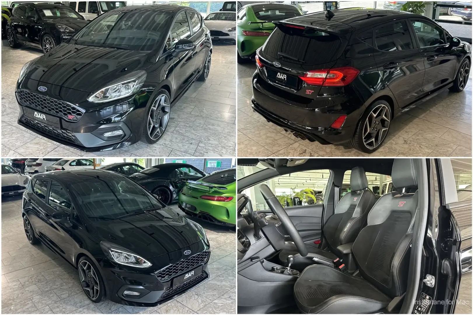 Ford Fiesta ST BANG&OLUFSEN*LEDER-EXKLUSIV*R.KAMERA* Negro - 1