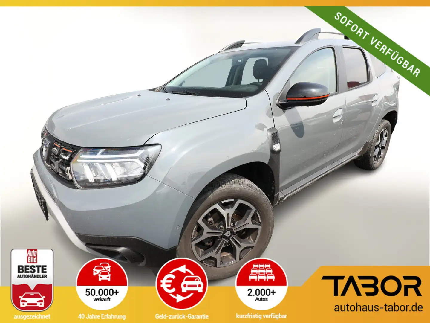 Dacia Duster II 1.3 TCe 130 Extreme Nav Kam Temp PDC Grau - 1