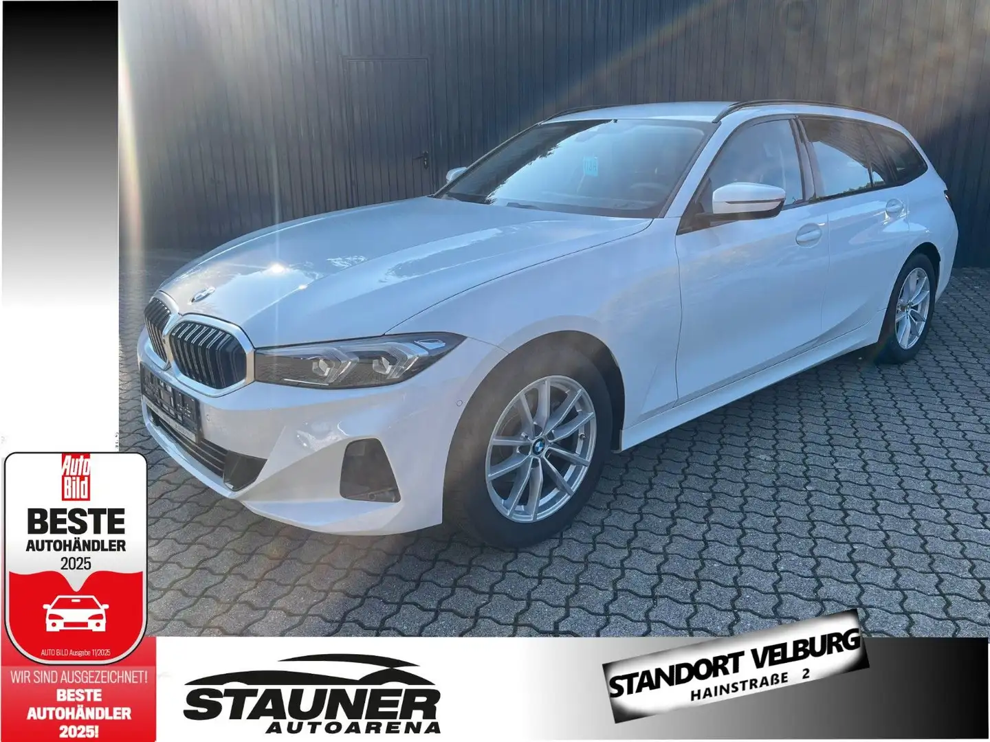 BMW 318 i Touring Facelift /360°Kamera/HeadUp/Sitzh Blanc - 1