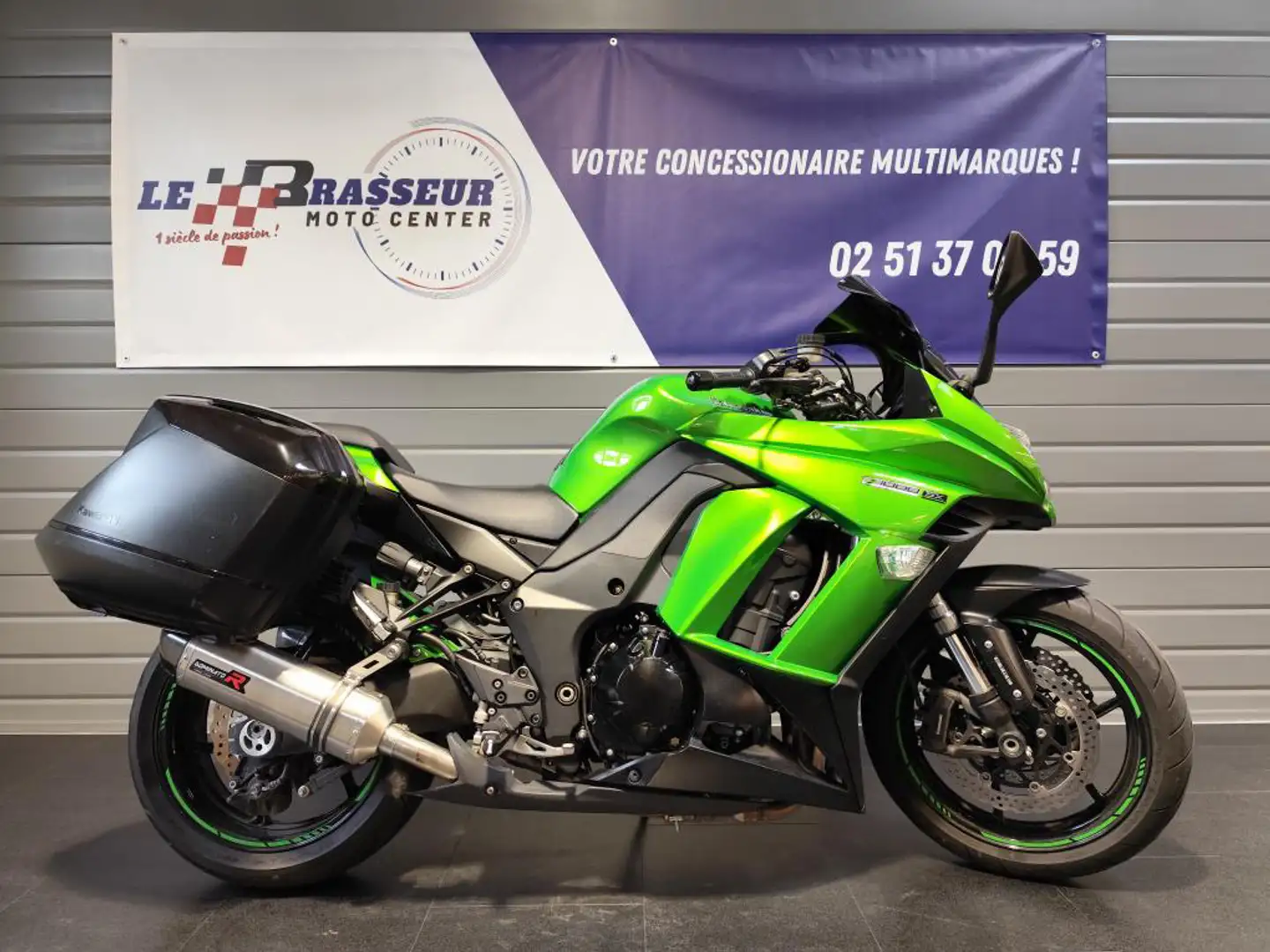 Kawasaki Z1000 SX Verde - 1