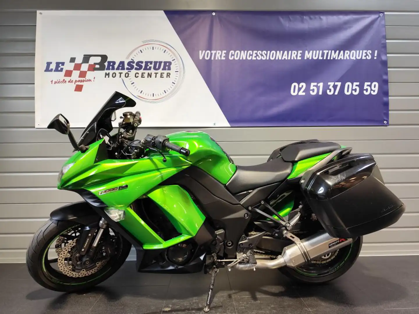 Kawasaki Z1000 SX Verde - 2