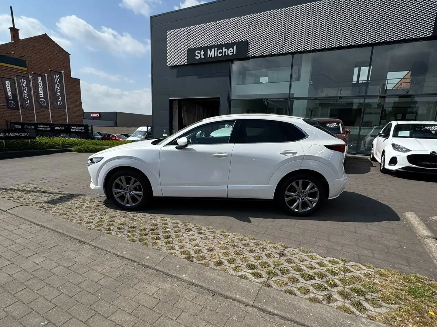 Mazda CX-30 2.0i SKYACTIV-G MHE Skycruise Bose white edition Blanc - 2