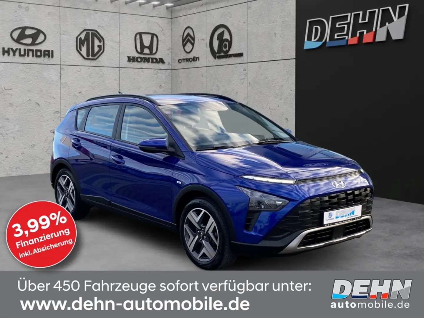 Hyundai BAYON Intro Edition 7-DCT 1.0 T-GDi +48V Plus-Paket Blau - 1