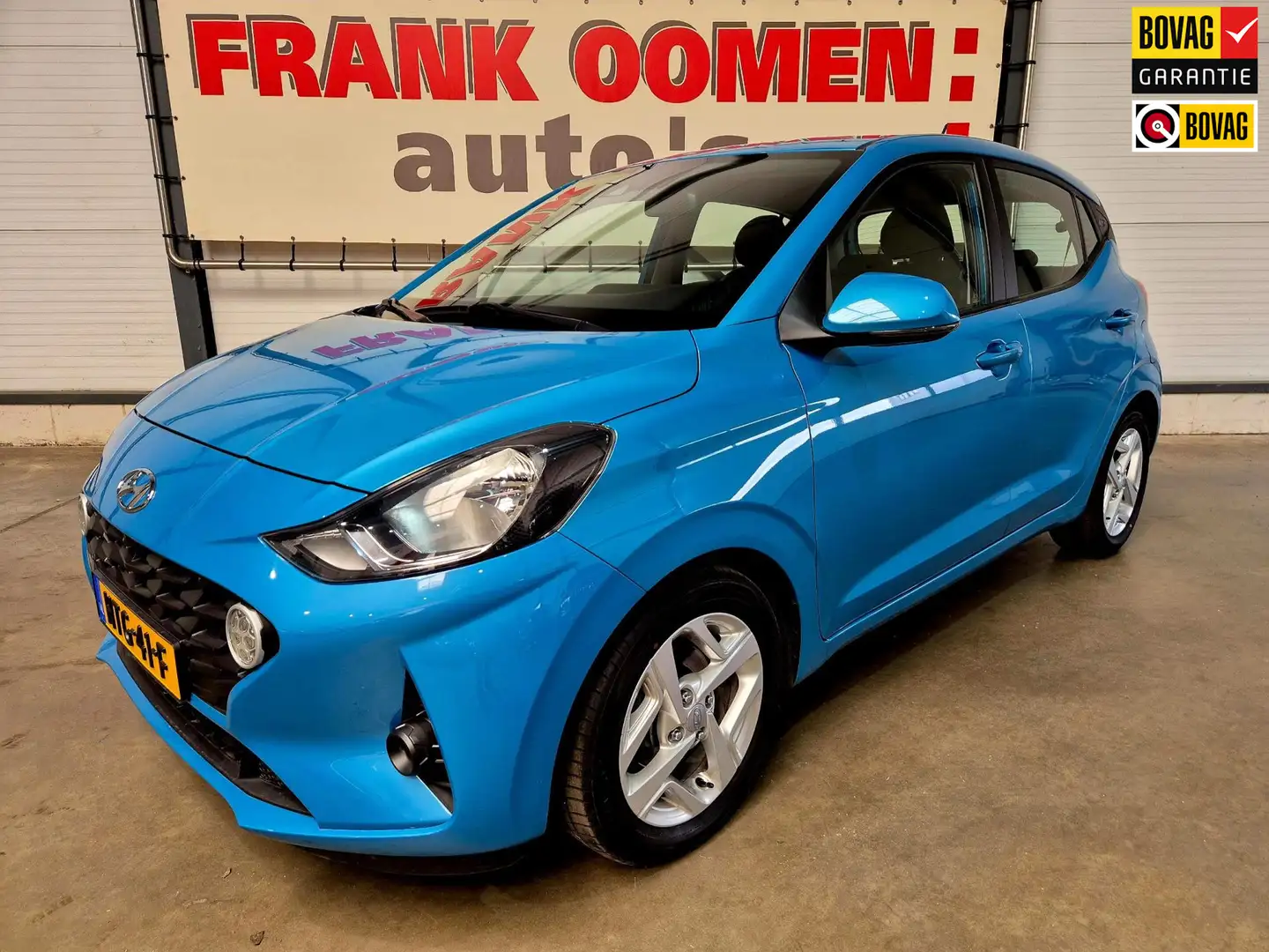 Hyundai i10 1.2 MPI 84PK Comfort + Dealer OH|Draadloos Apple/A Blauw - 1